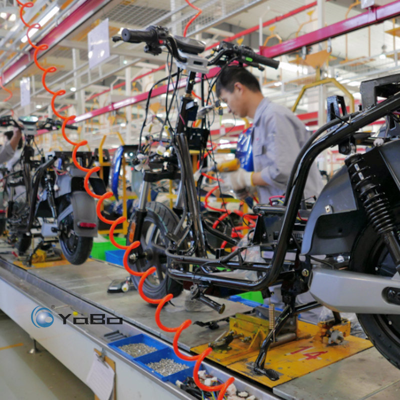 electric bicycle assembly line