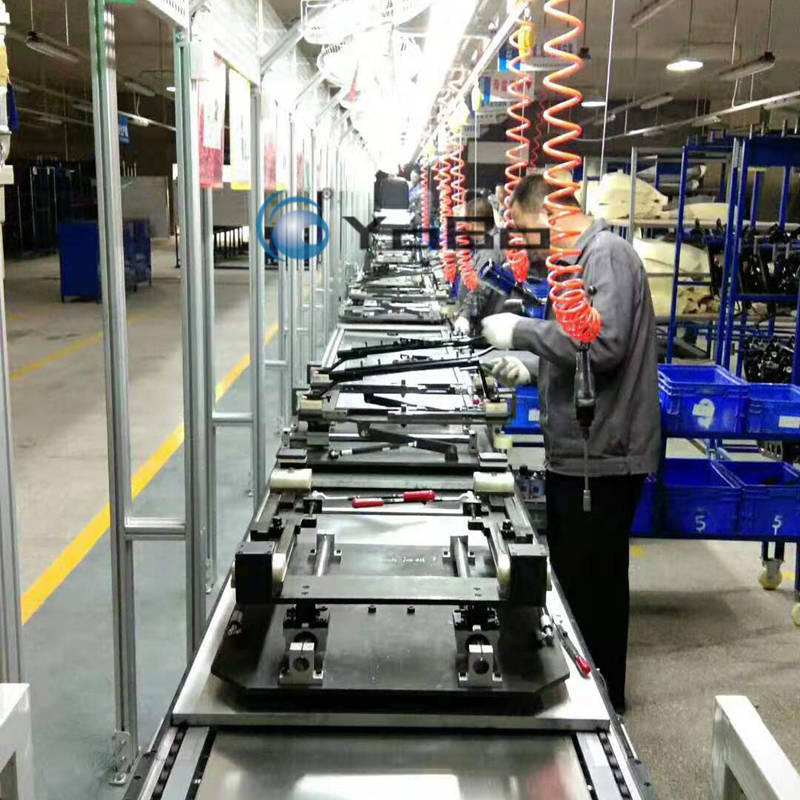 Car seat assembly line