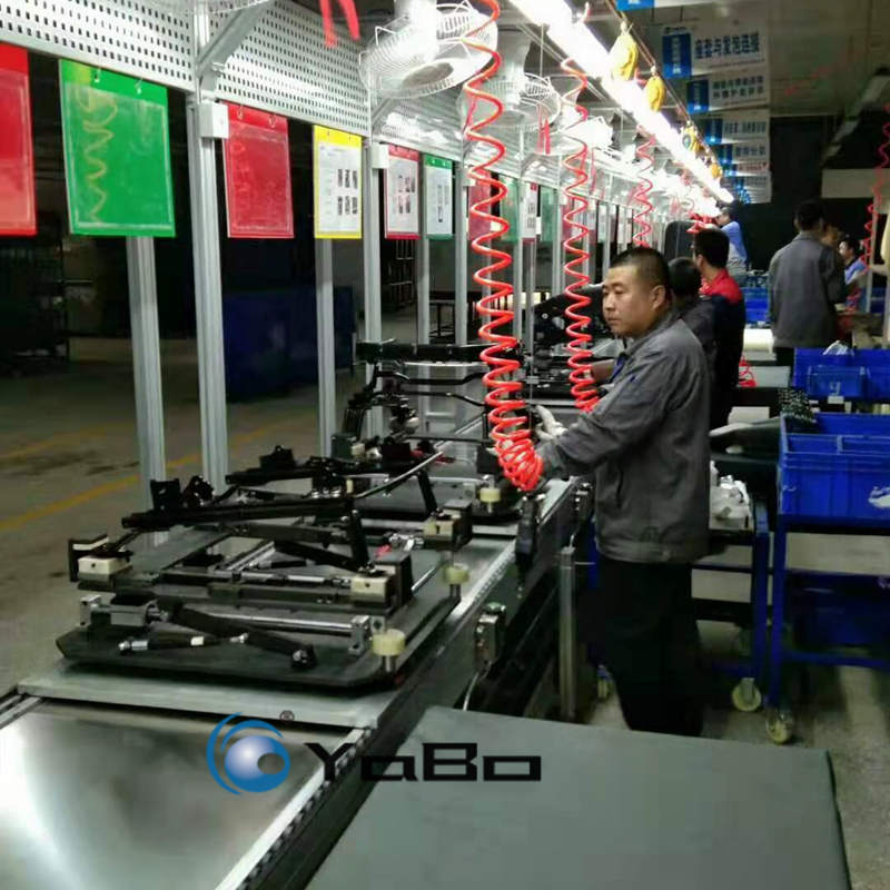 Car seat assembly line