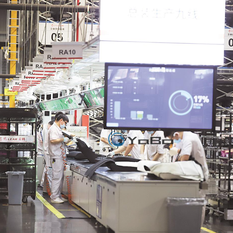 Car seat assembly line