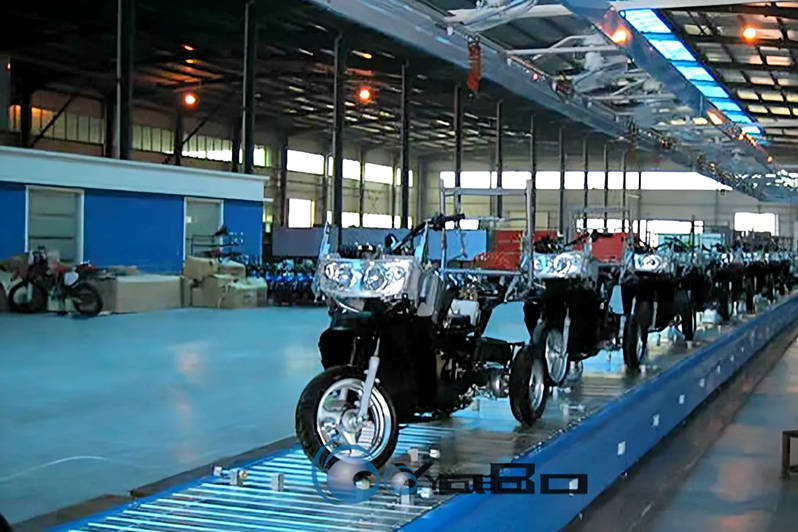 Tricycle assembly line