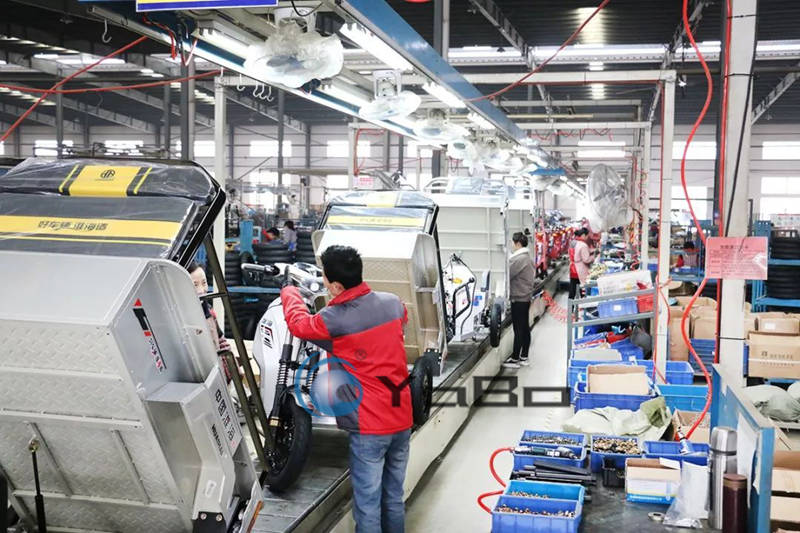 Tricycle assembly line